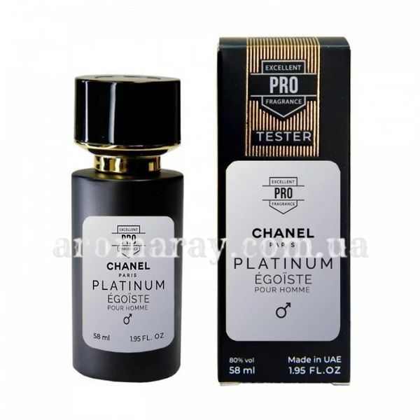 Chanel Egoiste Platinum мужские 58 мл P471 фото