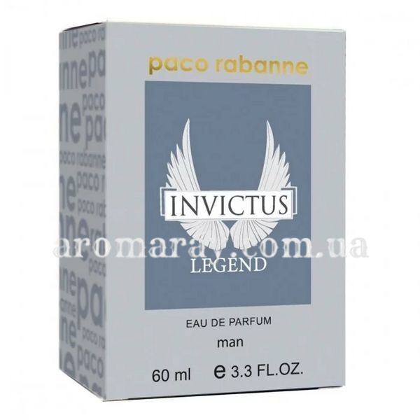 Paco Rabanne Invictus Legend чоловічі 60 мл new P1029 фото