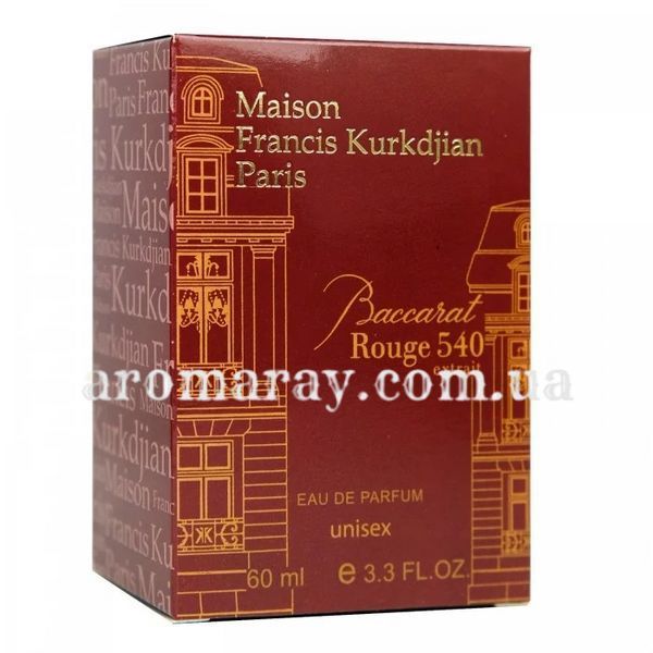 Maison Francis Kurkdjian Baccarat Rouge 540 Extrait de Parfum унисекс 60 мл (красная) new P225 фото